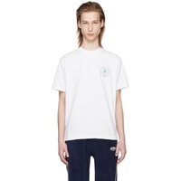 스포티 앤 리치 Sporty & Rich White Prince 에디트 Edition Net T-Shirt 241446M213014