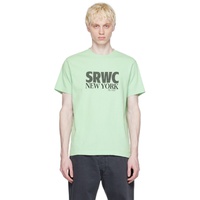스포티 앤 리치 Sporty & Rich Green SRWC T-Shirt 231446M213023