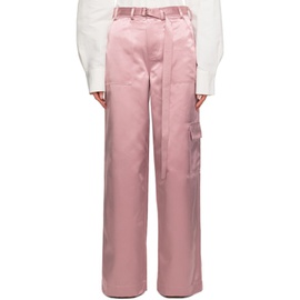 스타우드 Staud Pink Shay Trousers 241386F087004