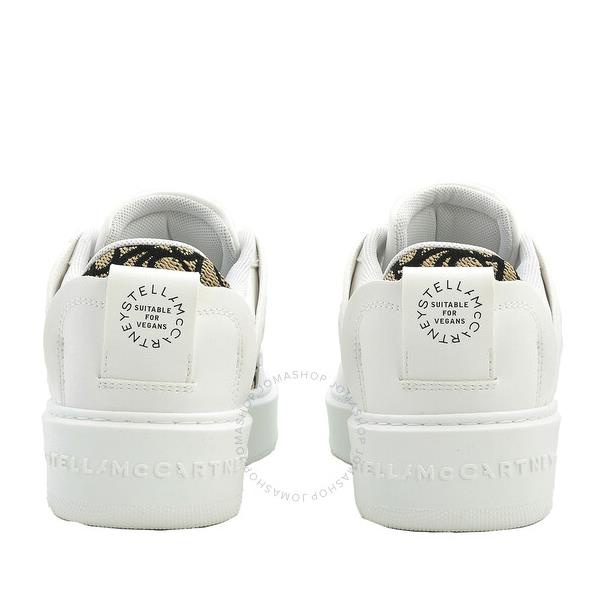 스텔라 맥카트니 스텔라 맥카트니 Stella Mccartney Ladies Ecru-White S-Wave Sneakers 810173 E00075-9044