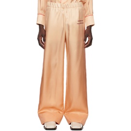 스텔라 맥카트니 Stella McCartney Pink Printed Trousers 231471M191002