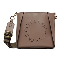 스텔라 맥카트니 Stella McCartney Taupe Logo Crossbody Bag 242471F048043