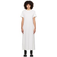 스튜디오 니콜슨 Studio Nicholson 오프화이트 Off-White Zip Maxi Dress 241608F055000