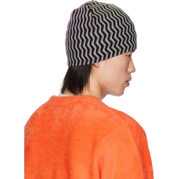  Stuessy Multicolor Crinkle Stitch Beanie 241353M138002