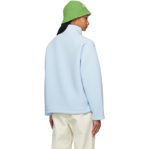  Stuessy Blue Half-Zip Sweatshirt 241353F097002