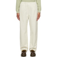 Stuessy 오프화이트 Off-White Beach Trousers 241353F087005