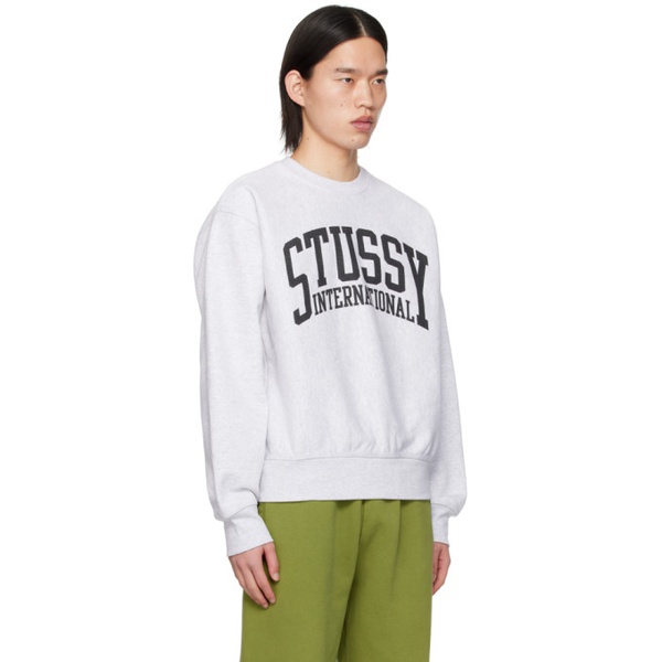  Stuessy Gray International Sweatshirt 241353M204003