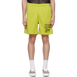 Stuessy Green Sport Shorts 241353M193001