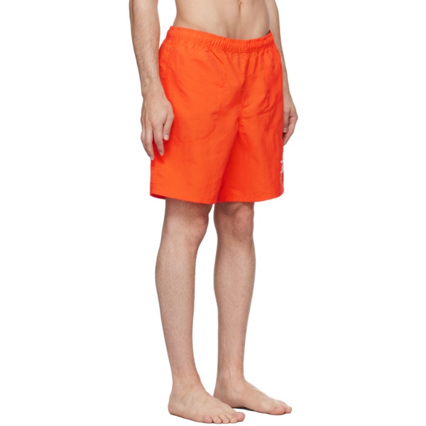  Stuessy Orange Big Basic Swim Shorts 241353M208001