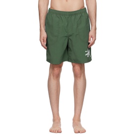 Stuessy Green Big Basic Swim Shorts 241353M208000