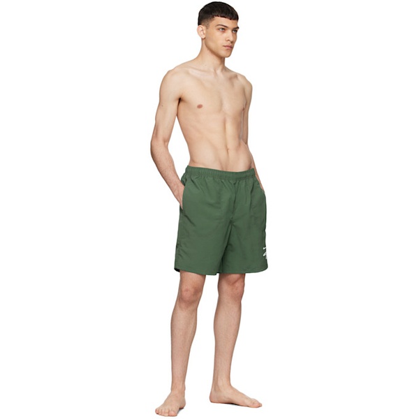  Stuessy Green Big Basic Swim Shorts 241353M208000