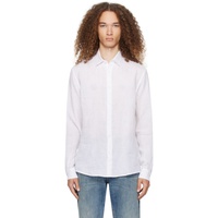 선스펠 Sunspel White Buttoned Shirt 241128M192007