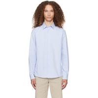 선스펠 Sunspel Blue Buttoned Shirt 241128M192012