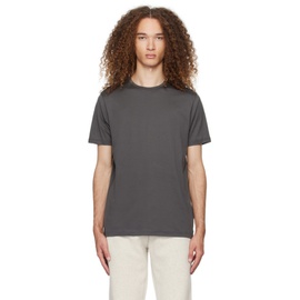선스펠 Sunspel Gray Classic T-Shirt 241128M213012