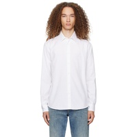 선스펠 Sunspel White Buttoned Shirt 241128M192011