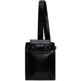 시스템 System Black Leather Backpack 241494M166000