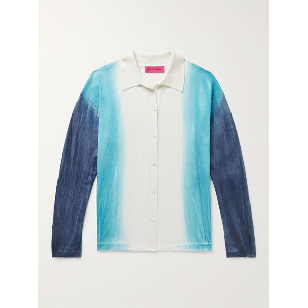  더 엘더 스테이츠먼 THE ELDER STATESMAN Nova Tie-Dyed Organic Cotton and Cashmere-Blend Shirt 1647597303214353