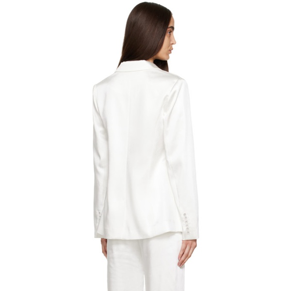  THIRD FORM White Tailored Blazer 231477F057002