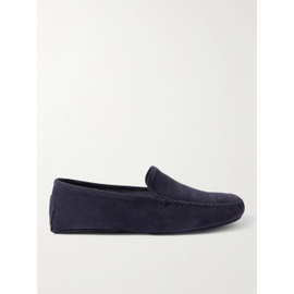 THOM SWEENEY Cashmere-Lined Suede Slippers 1647597323214095