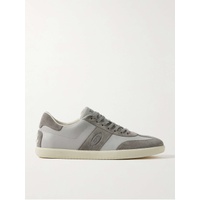 TOD Rubber-Trimmed Leather and Suede Sneakers 1647597329553468