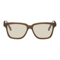 TOTEME Brown The Squares Sunglasses 241771F005003