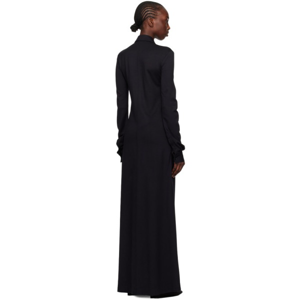  TOTEME Black Flowing Maxi Dress 241771F055014