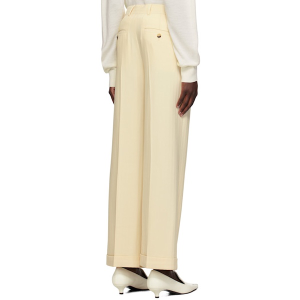  TOTEME Beige Tailored Trousers 232771F087000