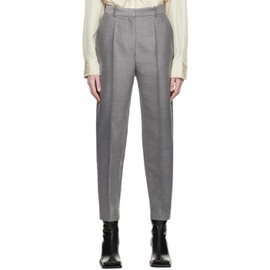 TOTEME Gray Evening Trousers 231771F087004