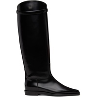 TOTEME Black The Riding Tall Boots 231771F115000