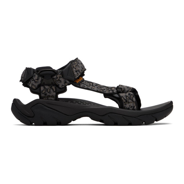 테바 Teva Gray Terra Fi 5 Universal Sandals 241232M234026