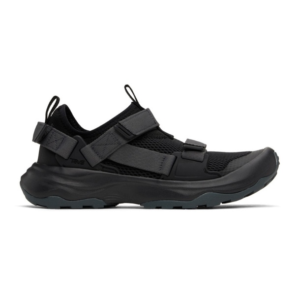테바 Teva Black Outflow Universal Sneakers 241232M237029