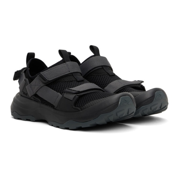 테바 Teva Black Outflow Universal Sneakers 241232M237029