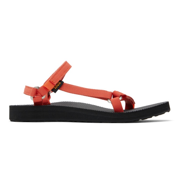 테바 Teva Orange Original Universal Slim Sandals 241232F124029