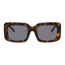 더 아티코 The Attico Tortoiseshell 린다 패로우 Linda Farrow 에디트 Edition Jorja Sunglasses 232528F005016