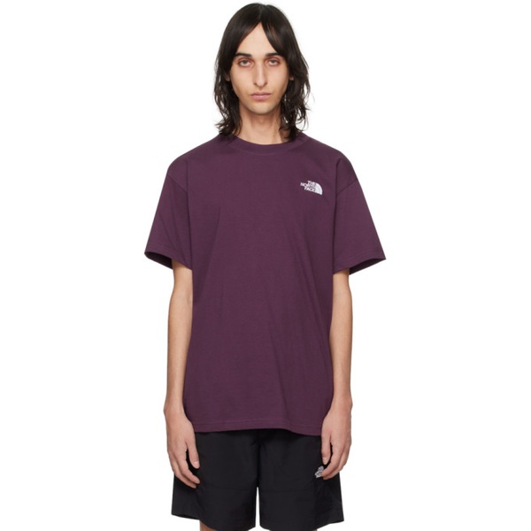 노스페이스 노스페이스 The North Face Purple Evolution T-Shirt 241802M213027