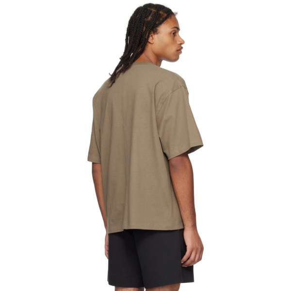  더 로우 The Row Taupe Steven T-Shirt 232359M213009