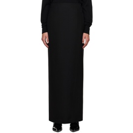 더 로우 The Row Black Bartelle Maxi Skirt 232359F093001
