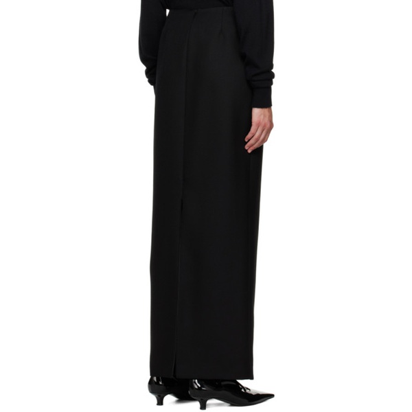  더 로우 The Row Black Bartelle Maxi Skirt 232359F093001