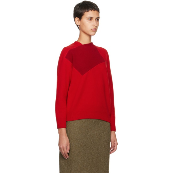  더 로우 The Row Red Enid Sweater 241359F096008