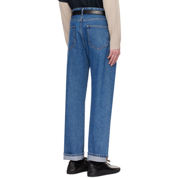  더 로우 The Row Indigo Morton Jeans 241359M186001