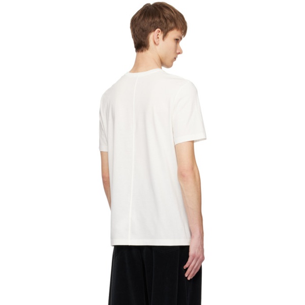  더 로우 The Row White Luke T-Shirt 241359M213012