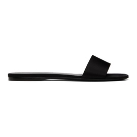 더 로우 The Row Black Combo Slide Sandals 241359F124010