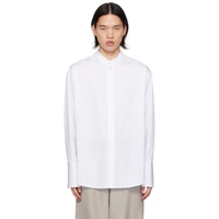 더 로우 The Row White Ridley Shirt 241359M192020