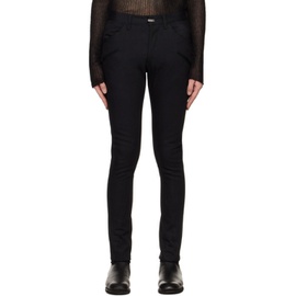 The Viridi-anne Black Paneled Jeans 231949M186000