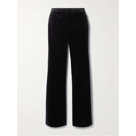 띠어리 THEORY Demitria cotton-blend velvet flared pants 790712527