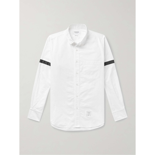 톰브라운 톰브라운 THOM BROWNE Grosgrain-Trimmed Cotton Oxford Shirt 1647597323594180