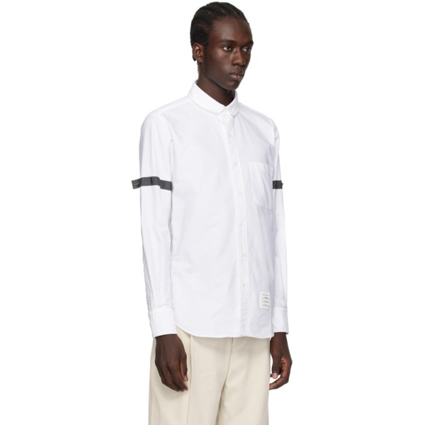 톰브라운 톰브라운 Thom Browne White Button Shirt 241381M192006