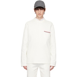 톰브라운 Thom Browne 오프화이트 Off-White Oversized Sweatshirt 242381M204001