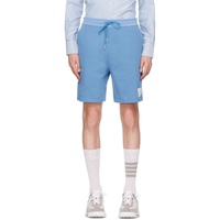 톰브라운 Thom Browne Blue Mid-Thigh Shorts 242381M193003
