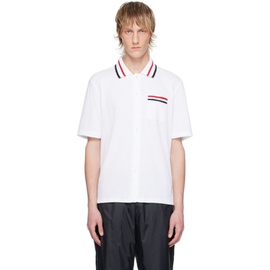 톰브라운 Thom Browne White Striped Shirt 242381M192010